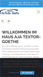 Mobile Screenshot of haus-aja.de